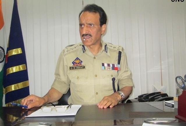 DIG Bhat given additional charge of Traffic Kashmir